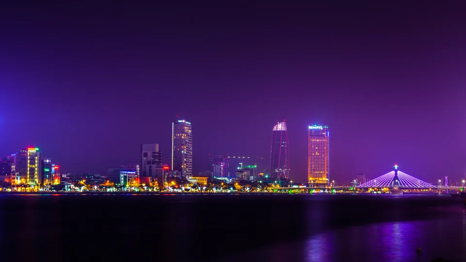 Bờ sông Hàn về đêm